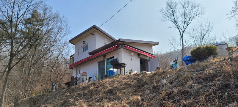 대구 팔공산 농막 전원·어닝·냉난방 원격제어 설치 사례 현장 시공 사진 2