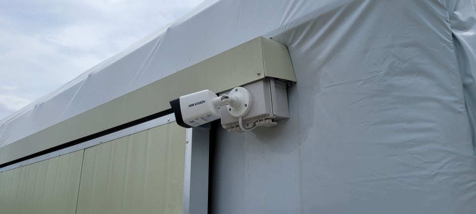 충남 금산 딸기농장 증설 하우스 센서·CCTV 연동 사례 현장 사진 10