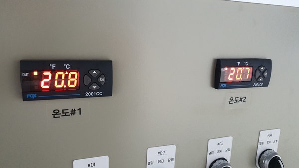 충남 홍성 딸기 다동 하우스 3개 제어반 원격제어 사례 현장 사진 9
