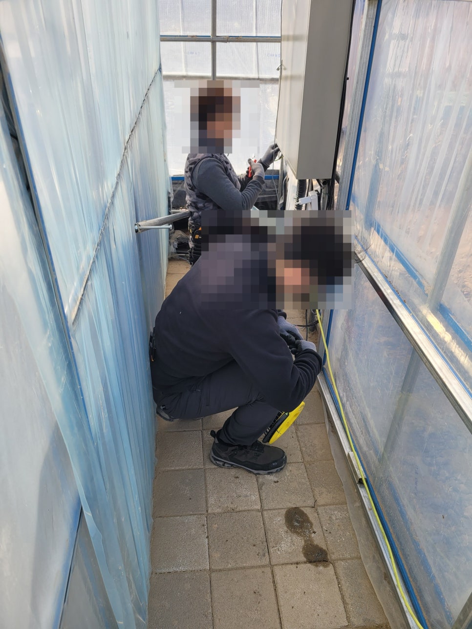전남 화순 단동하우스 수동 제어반 교체 사례 현장 사진 14