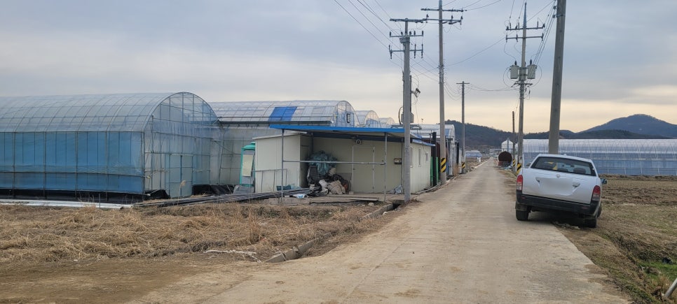 전남 화순 단동하우스 수동 제어반 교체 사례 현장 사진 5