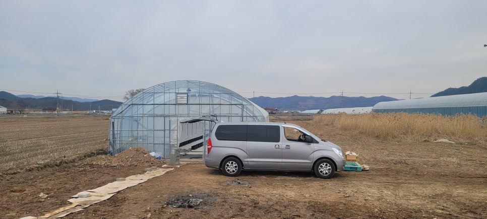 전남 화순 단동하우스 수동 제어반 교체 사례 현장 사진 7