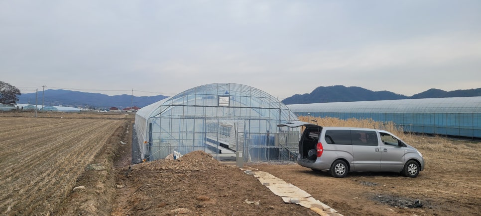 전남 화순 단동하우스 수동 제어반 교체 사례 현장 사진 8