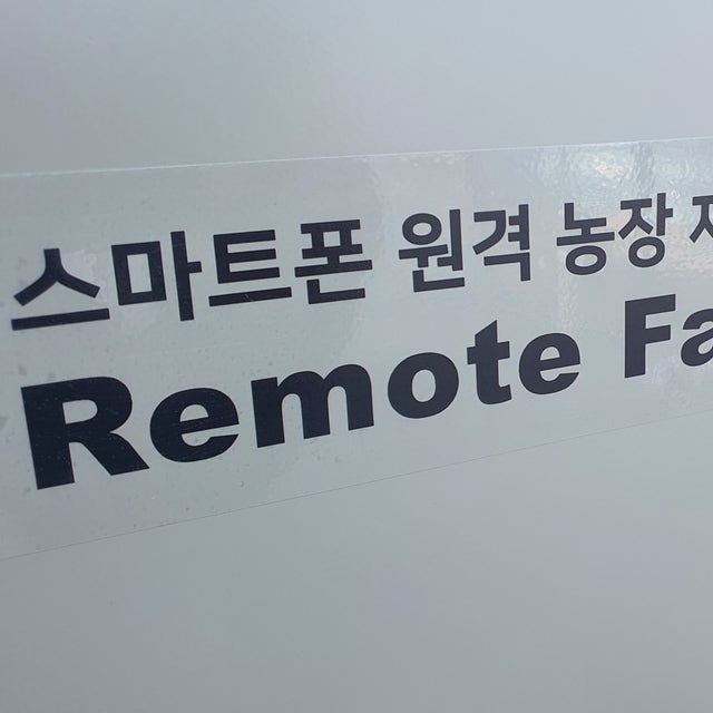 전북 전주 다육이 5연동 하우스 29채널 원격제어 사례 현장 시공 사진 1