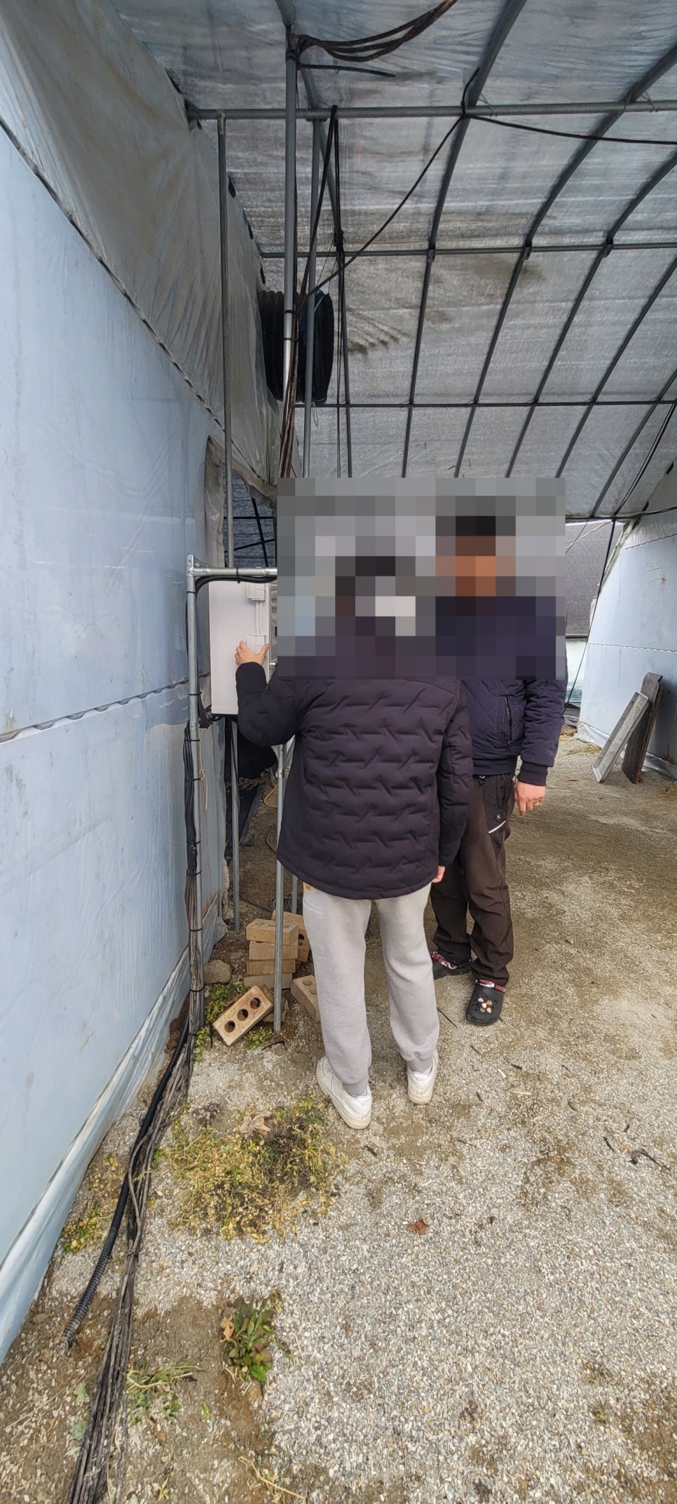 전북 진안 부귀면 버섯하우스 노후 제어반 교체 사례 현장 사진 20
