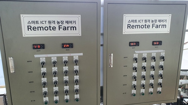 충남 논산 딸기·육묘 6단동 하우스 원격제어 설치 사례 현장 사진 8