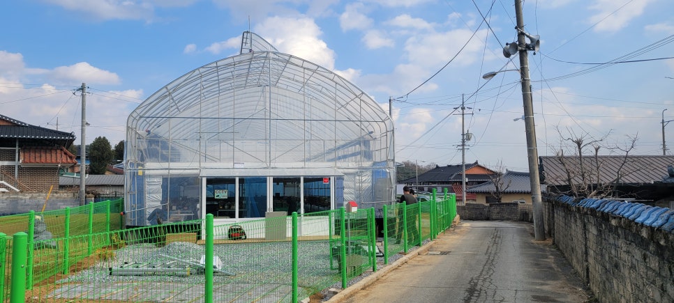 경북 상주 함창읍 다육이 단동하우스 제어반 교체 사례 현장 사진 9