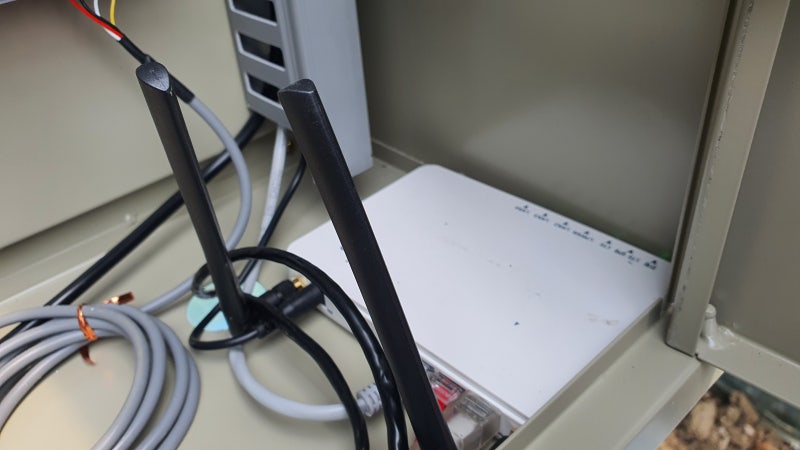 경남 양산 관엽식물 하우스 통합 원격제어 설치 사례 현장 사진 10
