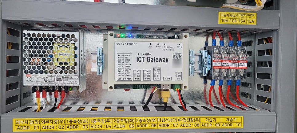 경기 연천 미산면 신축 단동하우스 복합환경 제어 사례 현장 사진 6